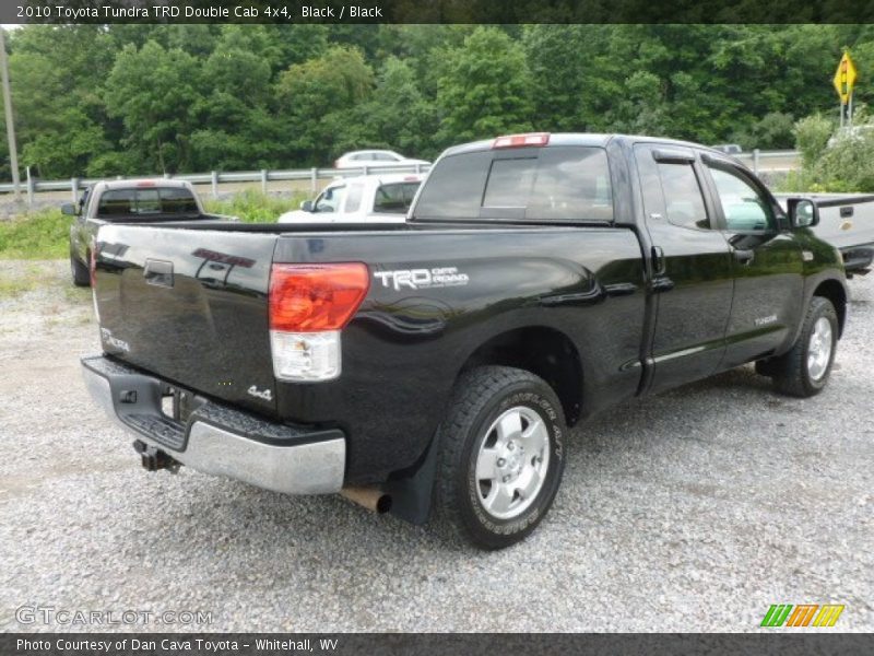 Black / Black 2010 Toyota Tundra TRD Double Cab 4x4