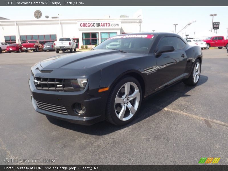 Black / Gray 2010 Chevrolet Camaro SS Coupe