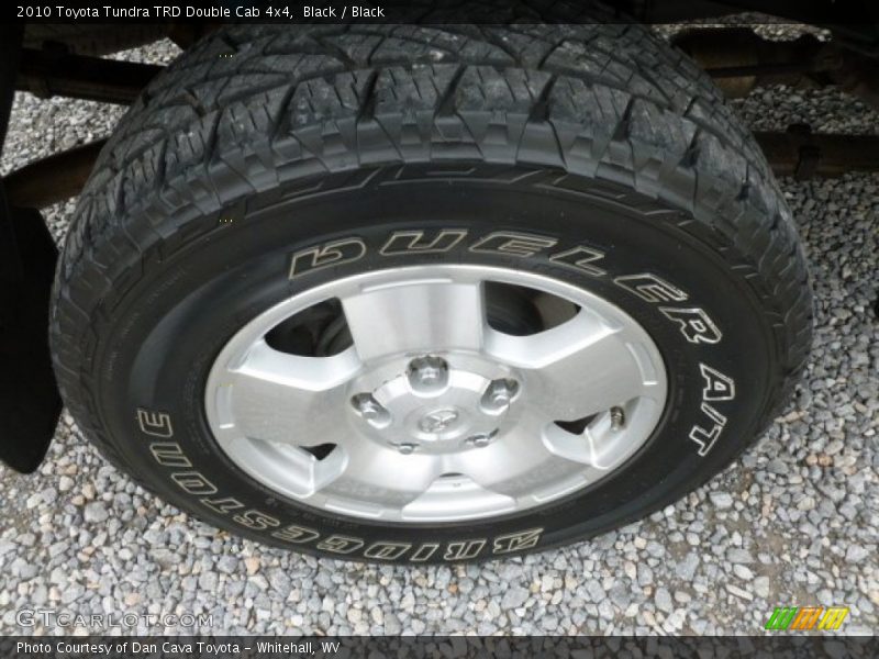 Black / Black 2010 Toyota Tundra TRD Double Cab 4x4