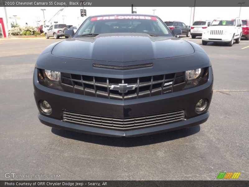 Black / Gray 2010 Chevrolet Camaro SS Coupe