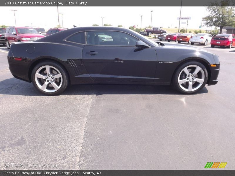 Black / Gray 2010 Chevrolet Camaro SS Coupe
