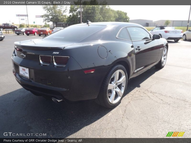 Black / Gray 2010 Chevrolet Camaro SS Coupe