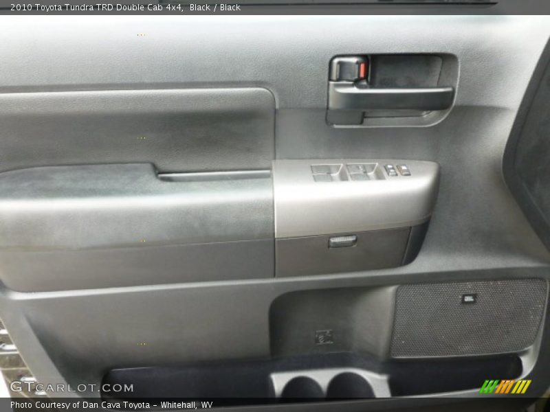 Black / Black 2010 Toyota Tundra TRD Double Cab 4x4