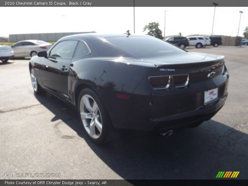 Black / Gray 2010 Chevrolet Camaro SS Coupe