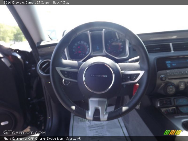 Black / Gray 2010 Chevrolet Camaro SS Coupe