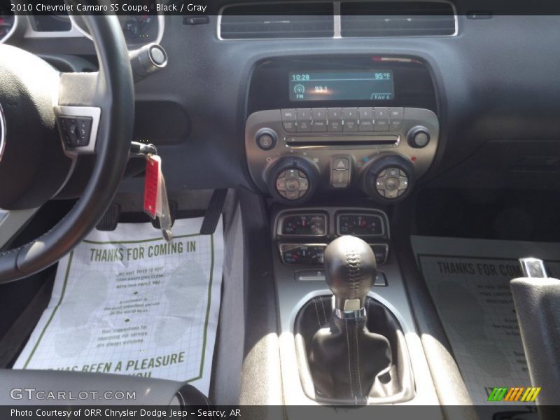 Black / Gray 2010 Chevrolet Camaro SS Coupe