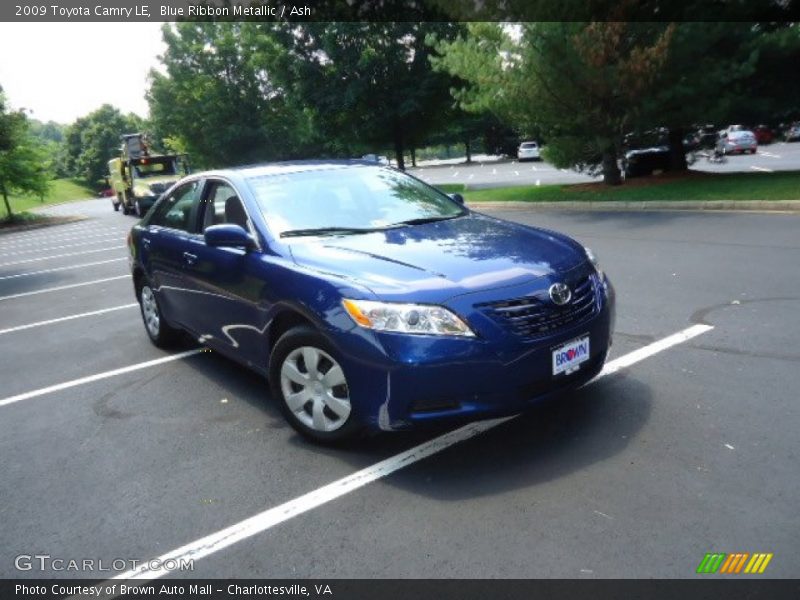 Blue Ribbon Metallic / Ash 2009 Toyota Camry LE