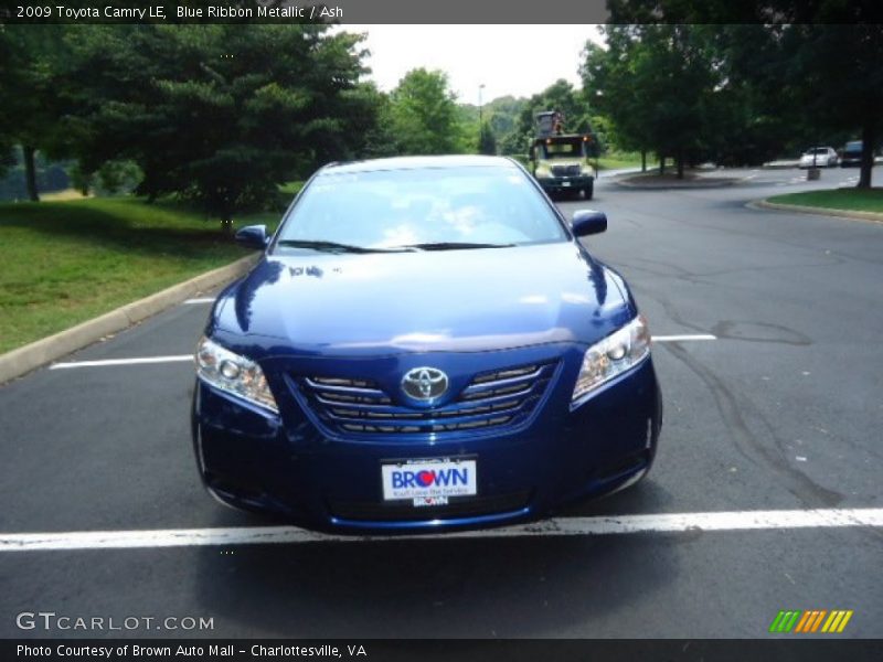 Blue Ribbon Metallic / Ash 2009 Toyota Camry LE