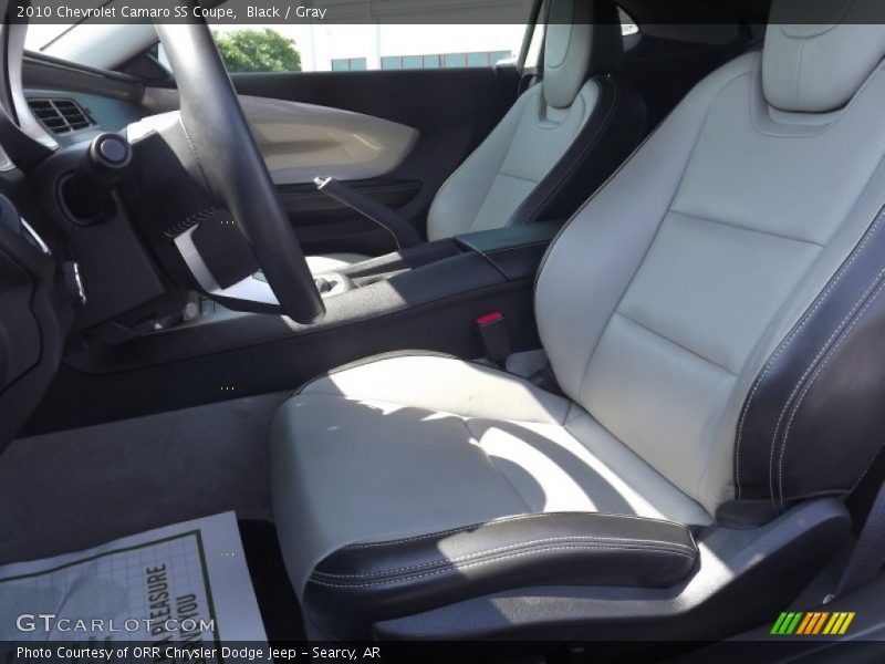 Black / Gray 2010 Chevrolet Camaro SS Coupe