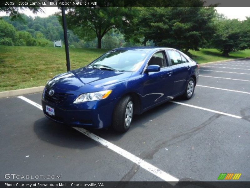 Blue Ribbon Metallic / Ash 2009 Toyota Camry LE