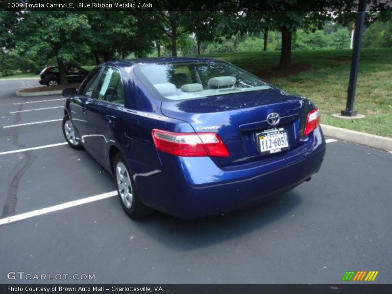 Blue Ribbon Metallic / Ash 2009 Toyota Camry LE