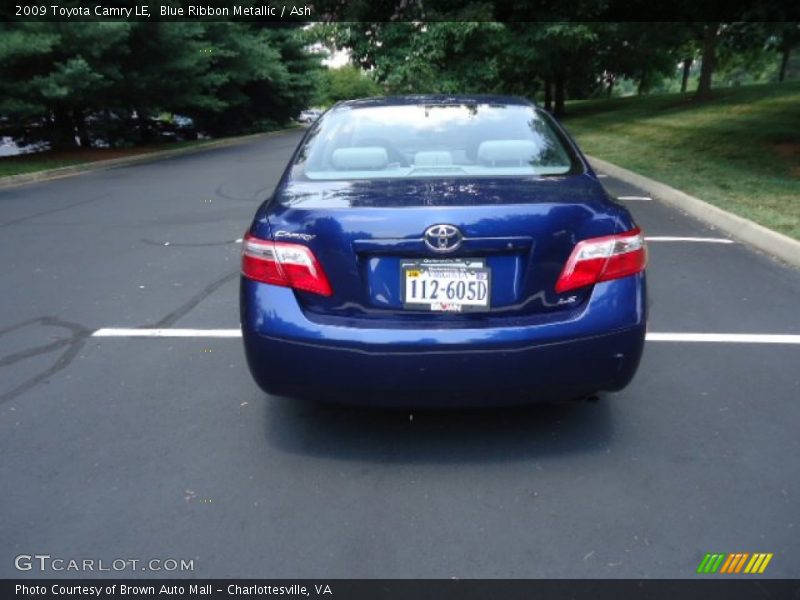 Blue Ribbon Metallic / Ash 2009 Toyota Camry LE