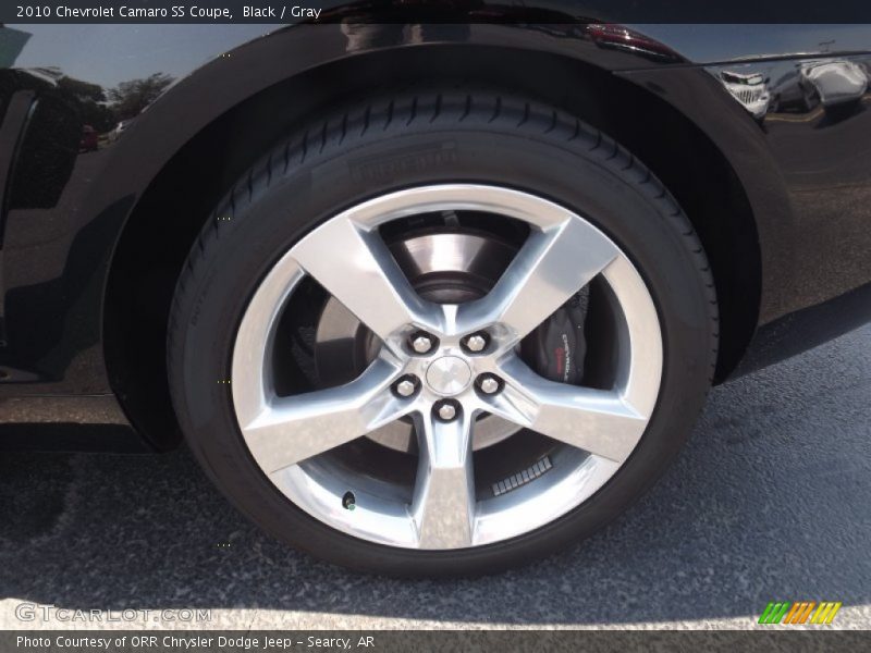 Black / Gray 2010 Chevrolet Camaro SS Coupe