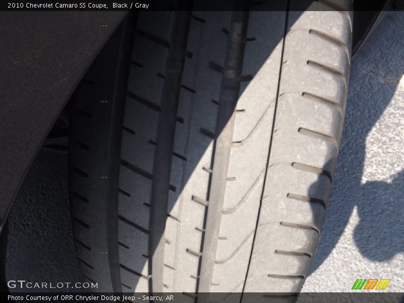 Black / Gray 2010 Chevrolet Camaro SS Coupe