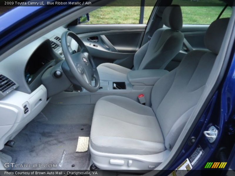 Blue Ribbon Metallic / Ash 2009 Toyota Camry LE