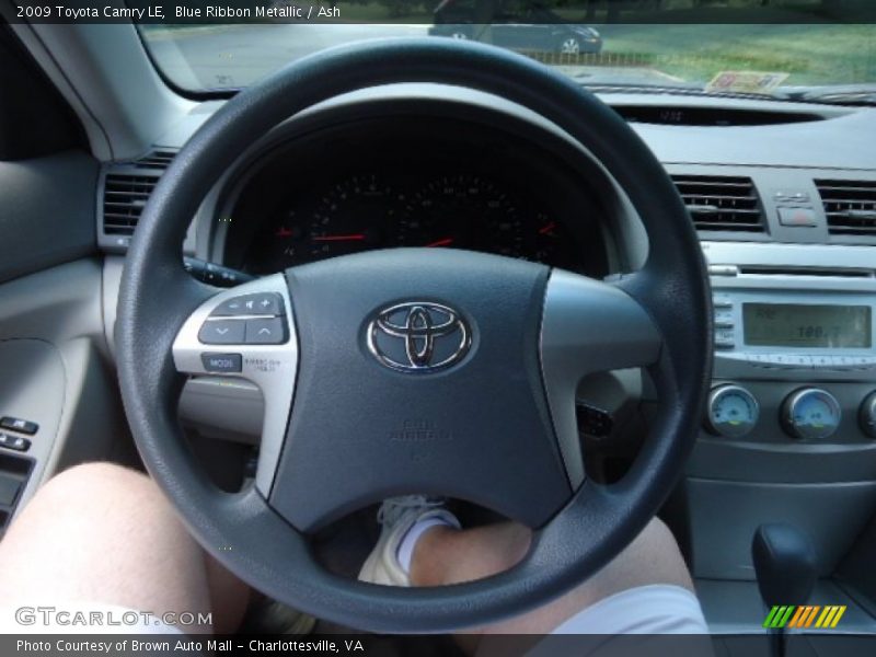 Blue Ribbon Metallic / Ash 2009 Toyota Camry LE