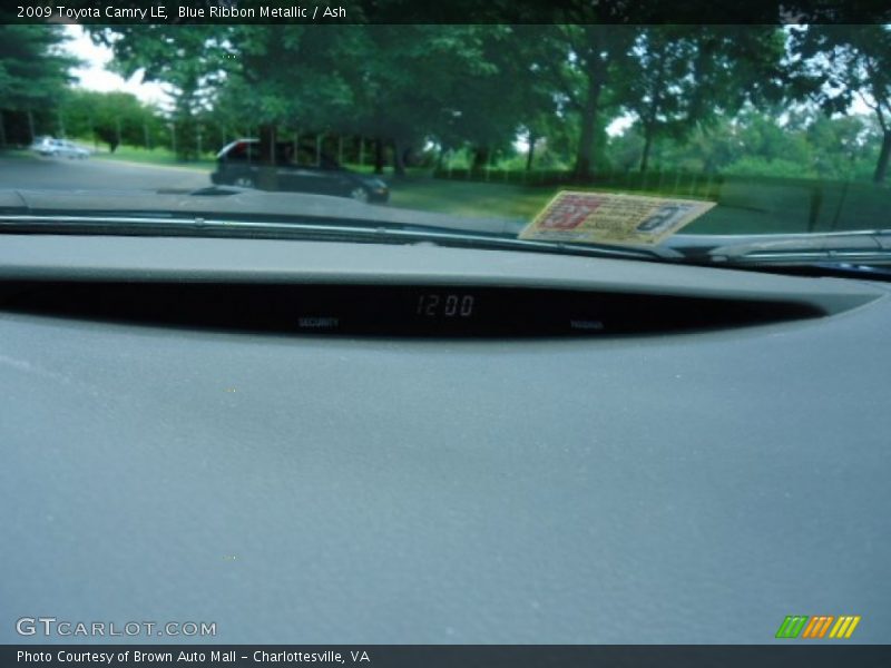Blue Ribbon Metallic / Ash 2009 Toyota Camry LE