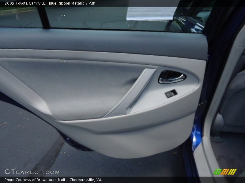 Blue Ribbon Metallic / Ash 2009 Toyota Camry LE