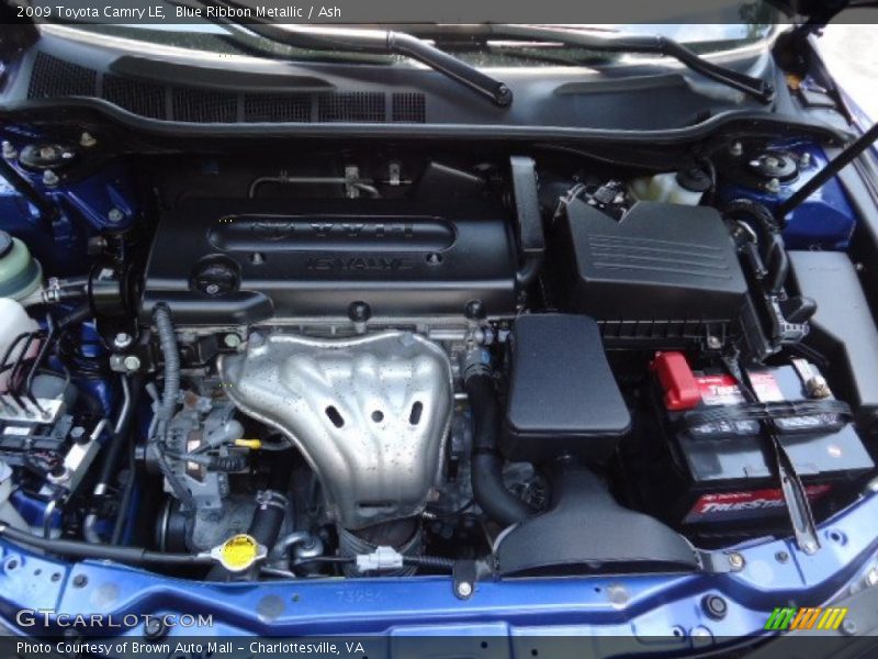 Blue Ribbon Metallic / Ash 2009 Toyota Camry LE