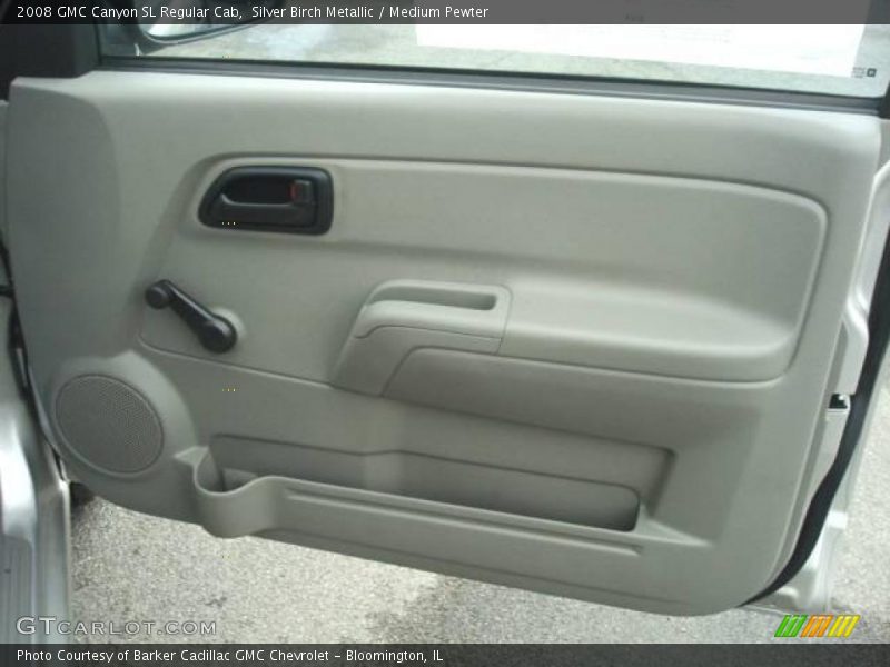 Silver Birch Metallic / Medium Pewter 2008 GMC Canyon SL Regular Cab