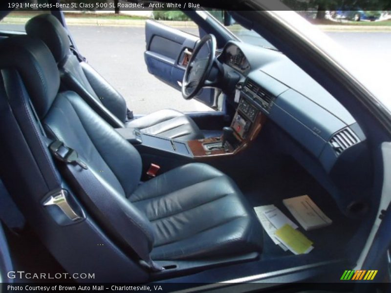  1991 SL Class 500 SL Roadster Blue Interior