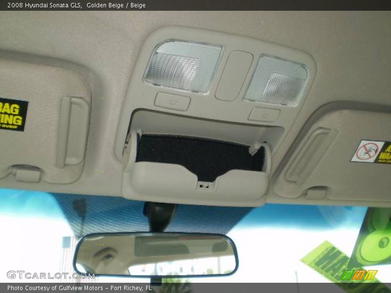 Golden Beige / Beige 2008 Hyundai Sonata GLS