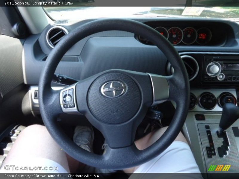 Stingray Metallic / Gray 2011 Scion xB