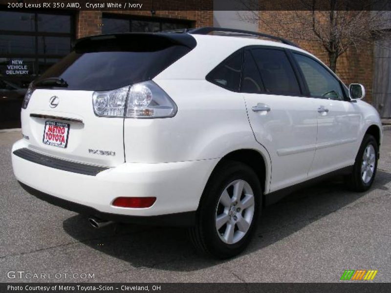 Crystal White / Ivory 2008 Lexus RX 350 AWD