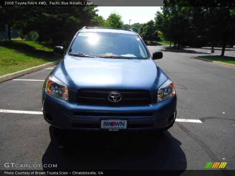 Pacific Blue Metallic / Ash 2008 Toyota RAV4 4WD