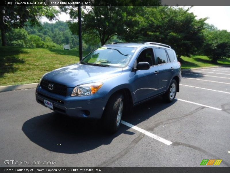 Pacific Blue Metallic / Ash 2008 Toyota RAV4 4WD