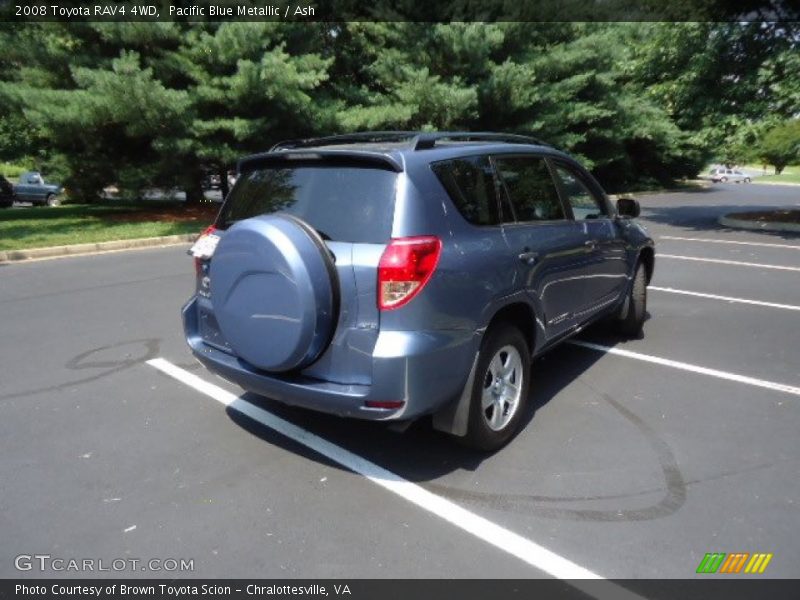 Pacific Blue Metallic / Ash 2008 Toyota RAV4 4WD
