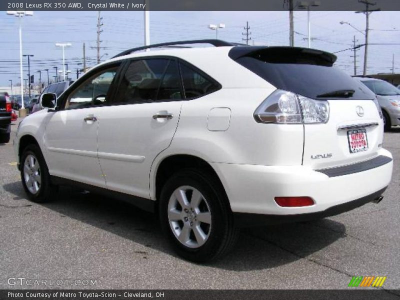 Crystal White / Ivory 2008 Lexus RX 350 AWD