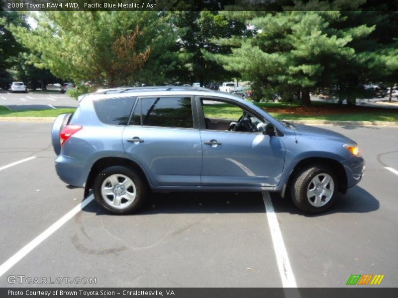 Pacific Blue Metallic / Ash 2008 Toyota RAV4 4WD