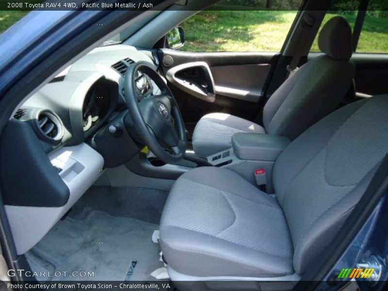 Pacific Blue Metallic / Ash 2008 Toyota RAV4 4WD