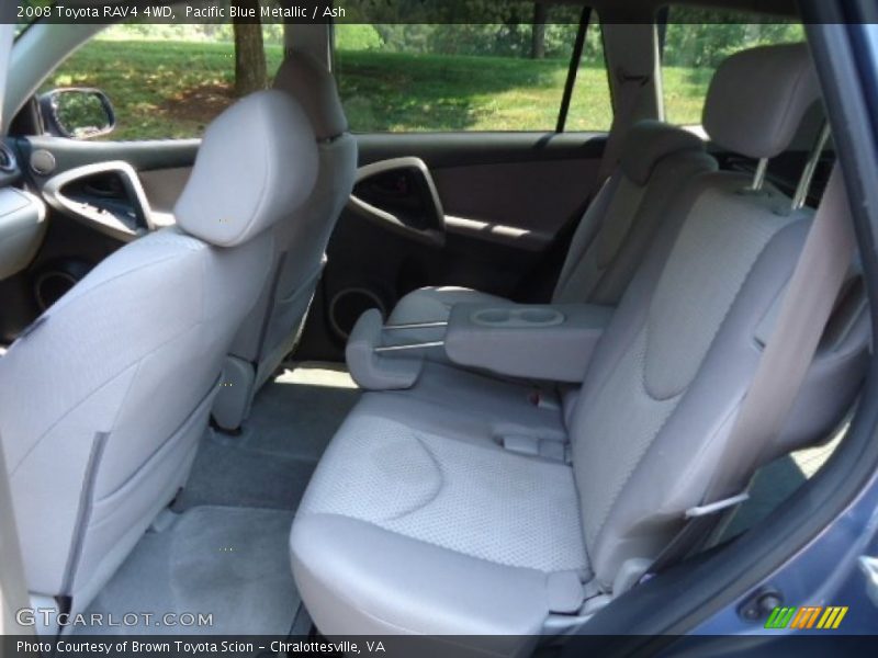 Pacific Blue Metallic / Ash 2008 Toyota RAV4 4WD