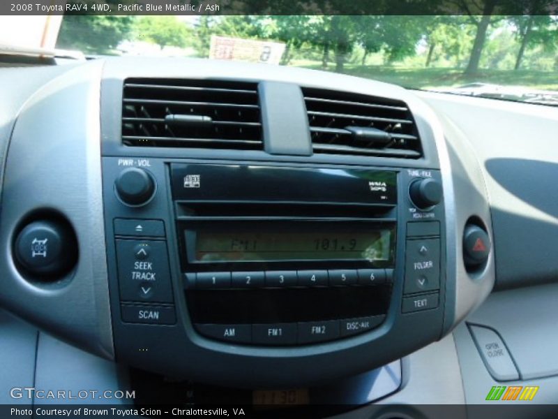 Pacific Blue Metallic / Ash 2008 Toyota RAV4 4WD