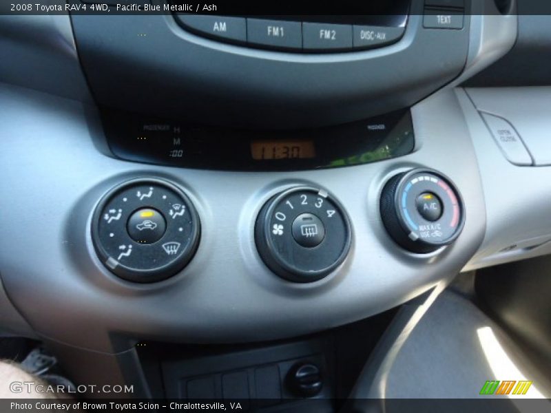 Pacific Blue Metallic / Ash 2008 Toyota RAV4 4WD