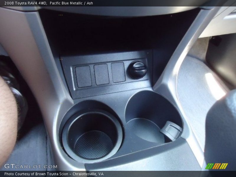 Pacific Blue Metallic / Ash 2008 Toyota RAV4 4WD