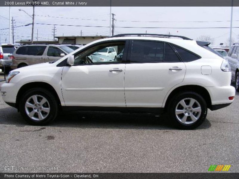 Crystal White / Ivory 2008 Lexus RX 350 AWD