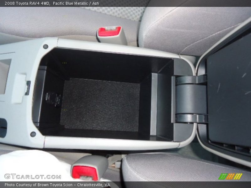 Pacific Blue Metallic / Ash 2008 Toyota RAV4 4WD