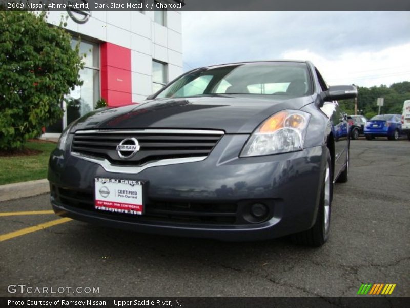 Dark Slate Metallic / Charcoal 2009 Nissan Altima Hybrid