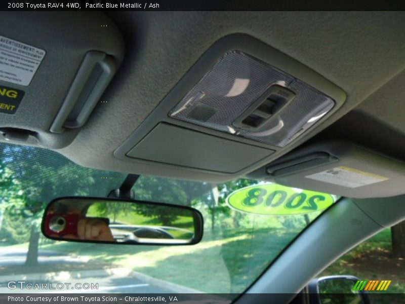 Pacific Blue Metallic / Ash 2008 Toyota RAV4 4WD