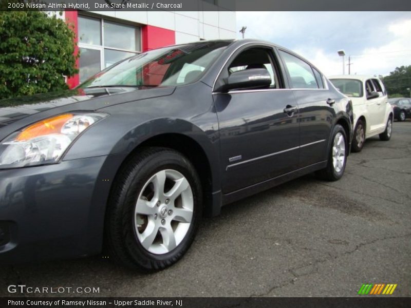 Dark Slate Metallic / Charcoal 2009 Nissan Altima Hybrid