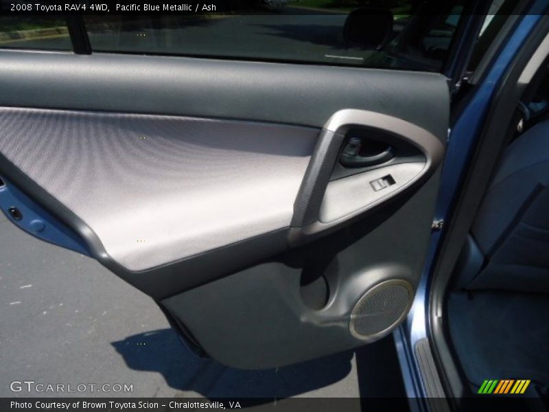 Pacific Blue Metallic / Ash 2008 Toyota RAV4 4WD