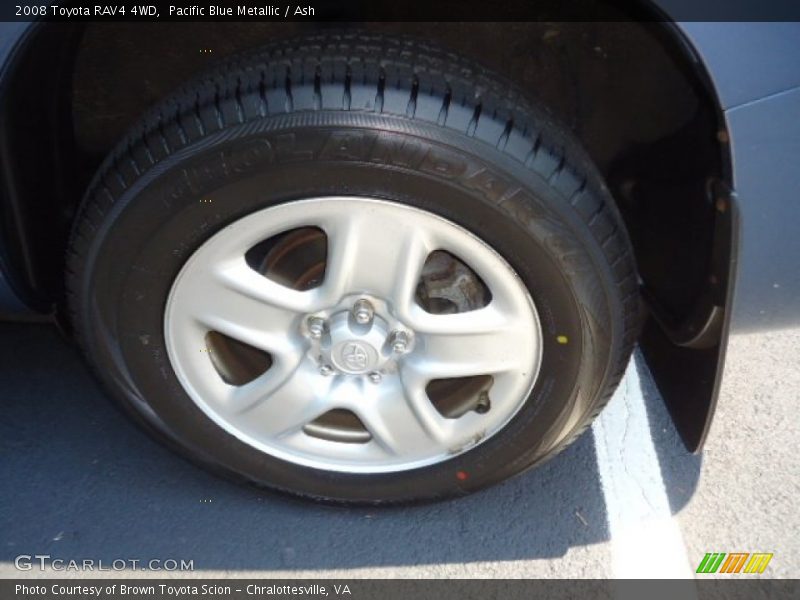 Pacific Blue Metallic / Ash 2008 Toyota RAV4 4WD