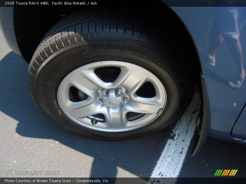 Pacific Blue Metallic / Ash 2008 Toyota RAV4 4WD