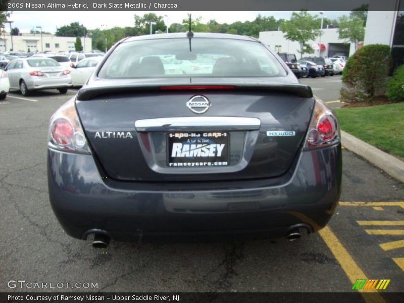 Dark Slate Metallic / Charcoal 2009 Nissan Altima Hybrid