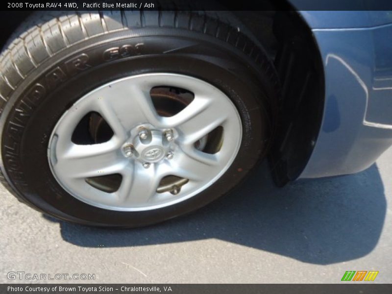 Pacific Blue Metallic / Ash 2008 Toyota RAV4 4WD