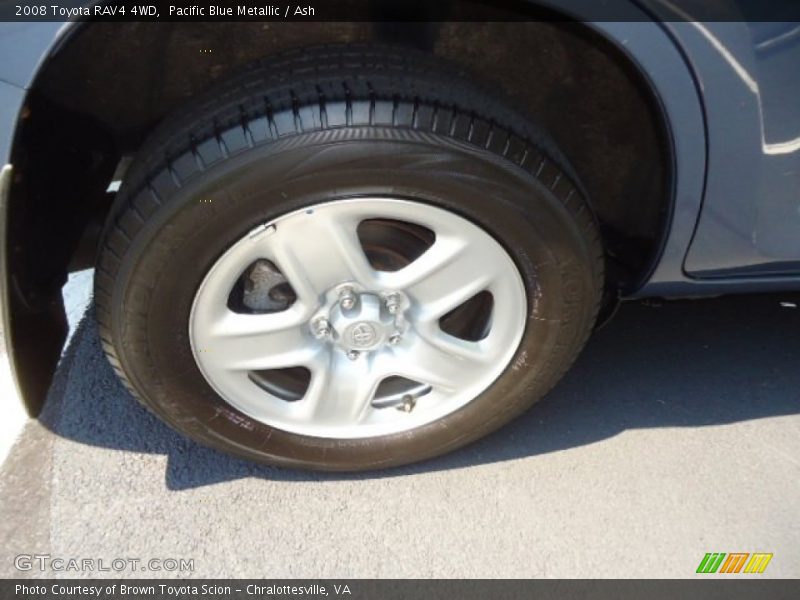 Pacific Blue Metallic / Ash 2008 Toyota RAV4 4WD