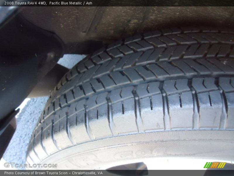 Pacific Blue Metallic / Ash 2008 Toyota RAV4 4WD